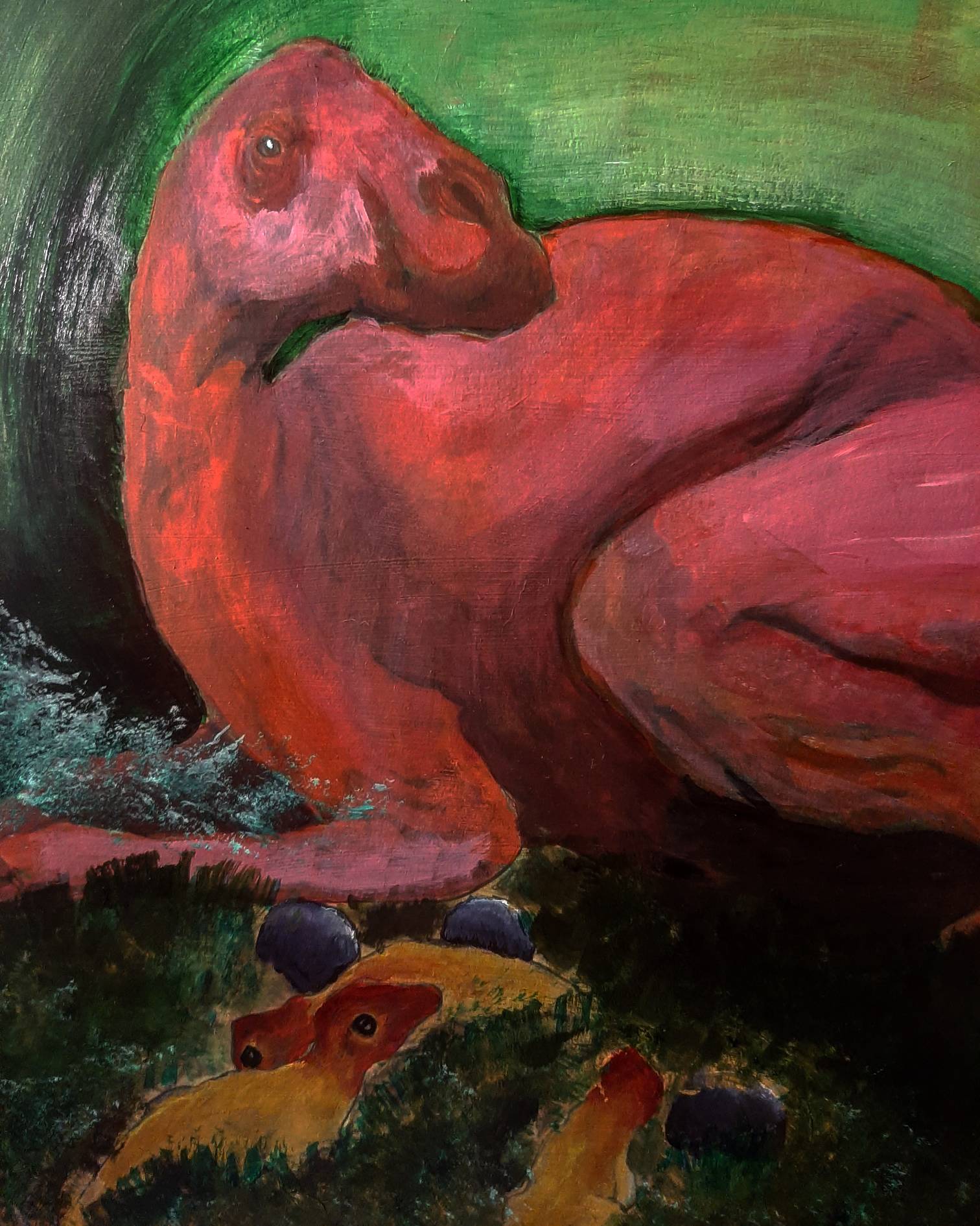 A Good Mother (Oil Painting)