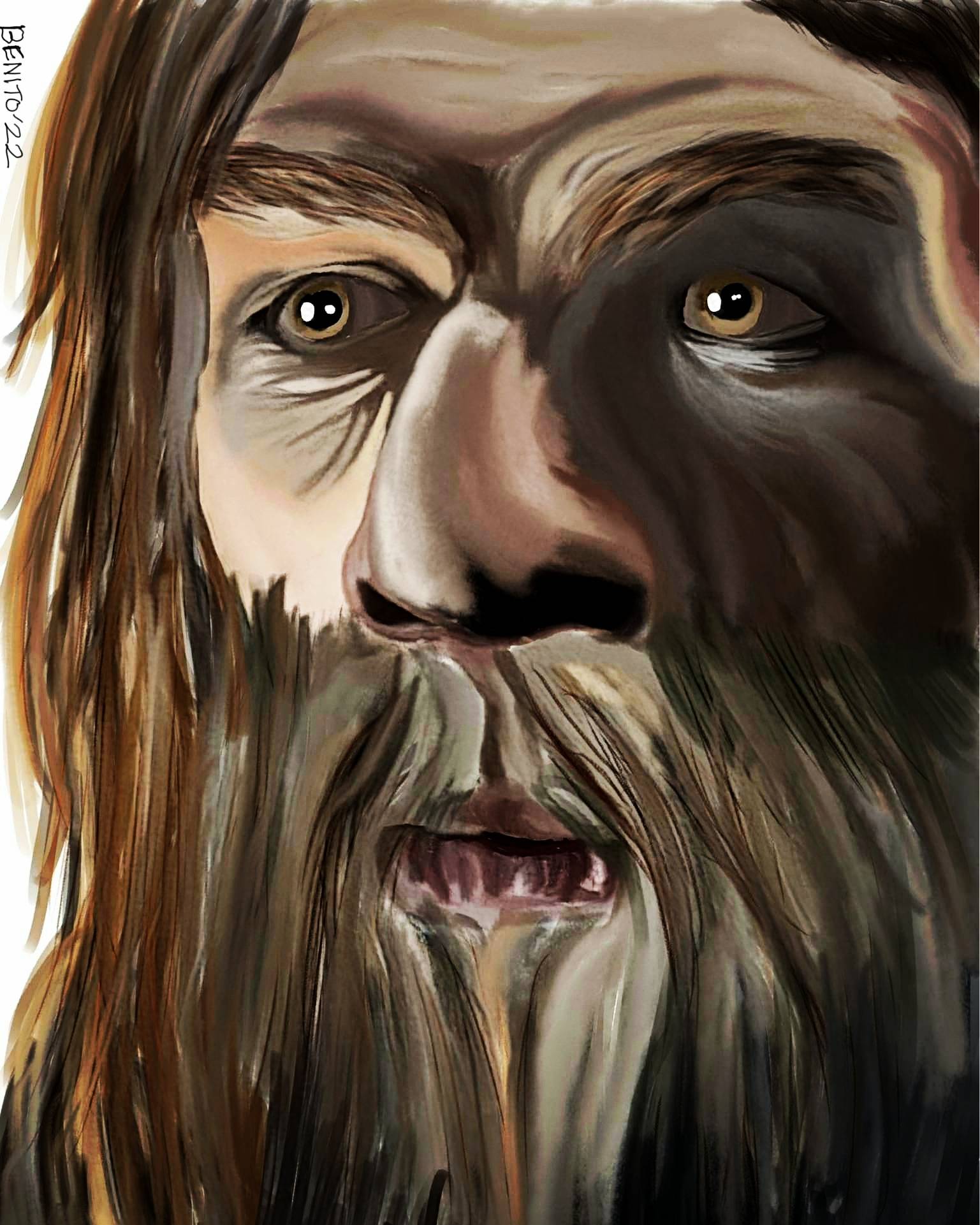 Caveman (Autodesk Sketchbook Painting)