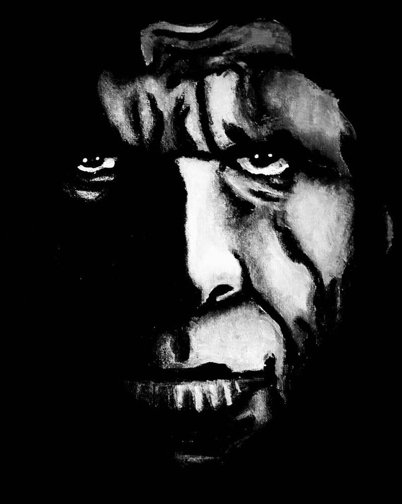 Primitive Man (Traditional Painting) by BenitoDLR on DeviantArt