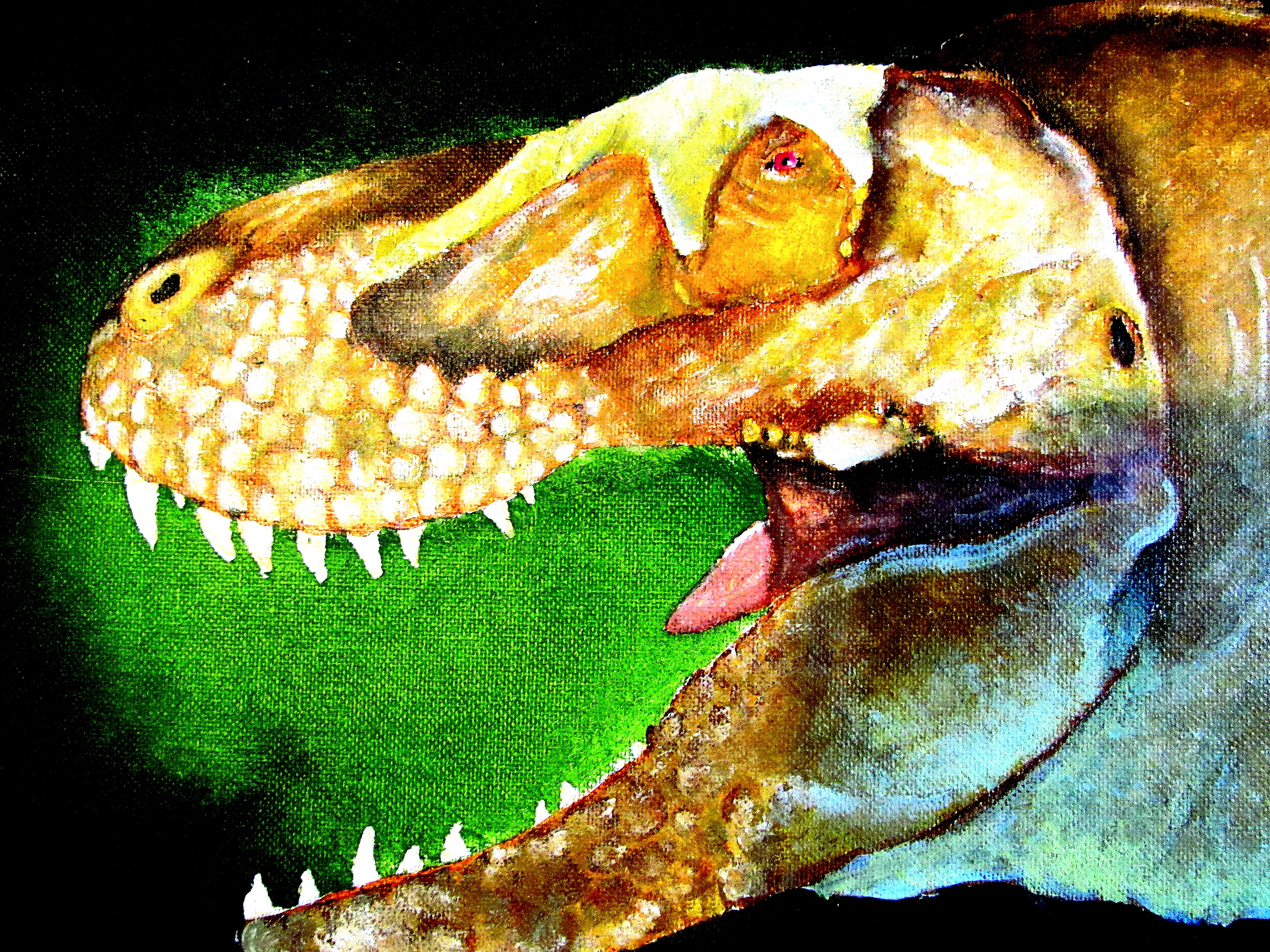 Southern Tyrant (Traditional Painting)