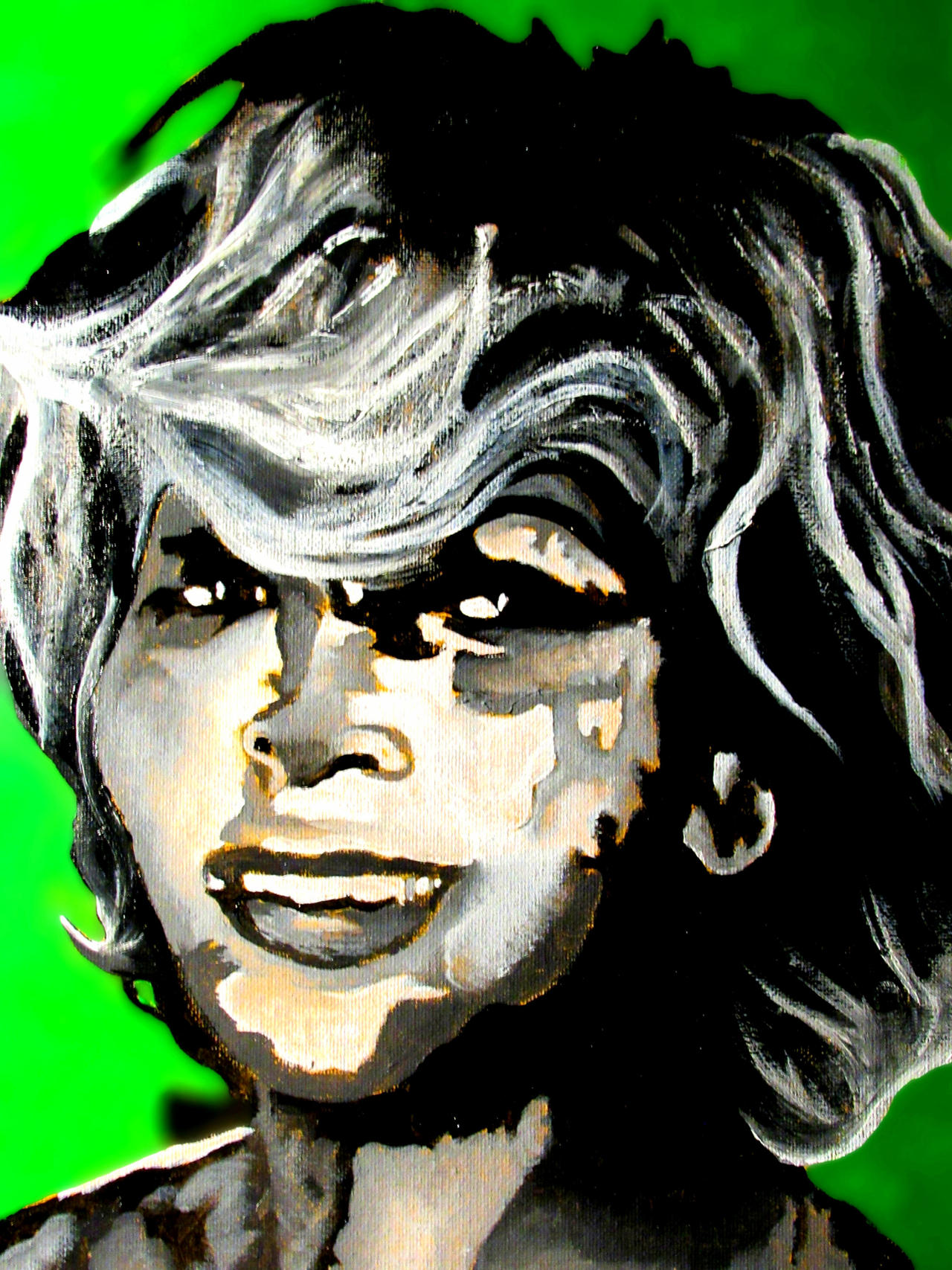 Tina Turner (Traditional Painting)
