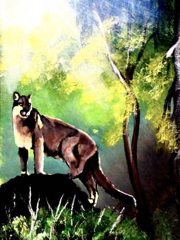 Forest of Solitude (Traditional Painting)