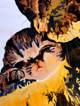 A Mother's Love (Traditional Painting)