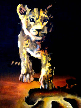 He Lives in You (Traditional Painting)