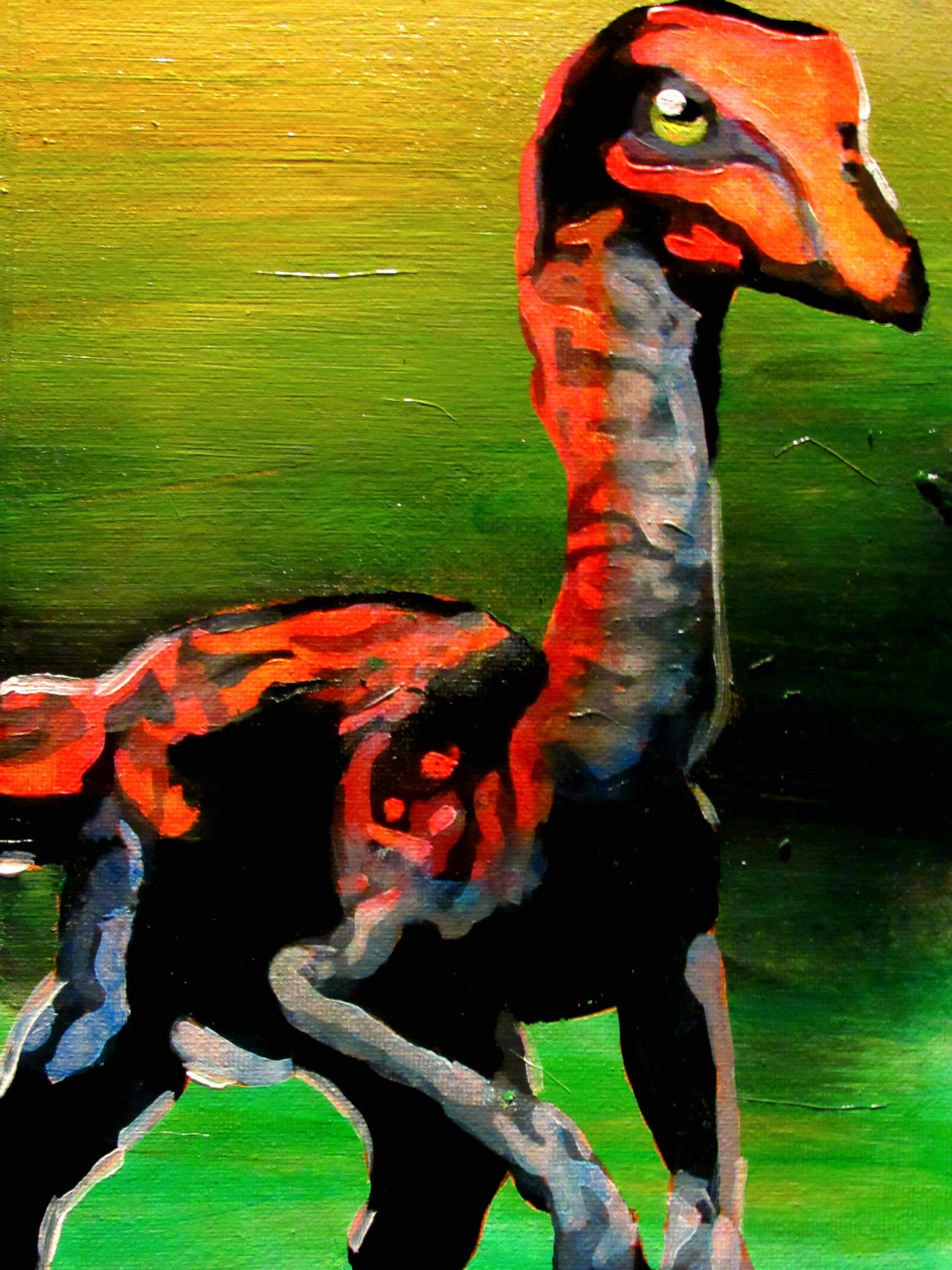 Chicken Size (Traditional Painting)