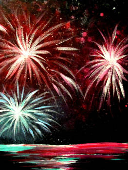 Happy New Year 2026! (Traditional Painting)