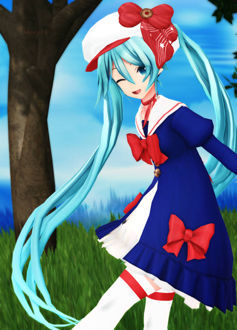 (MMD) Ribbon by mary34 on DeviantArt