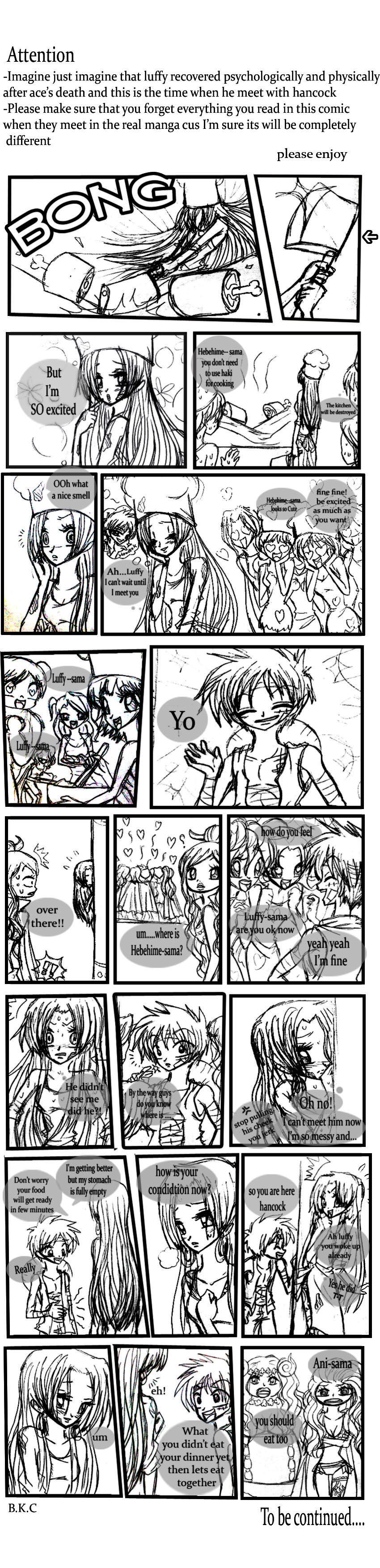 when they meet 'luffy+boa' by bekacca on DeviantArt when they meet 'luffy+boa' by bekacca on DeviantArt