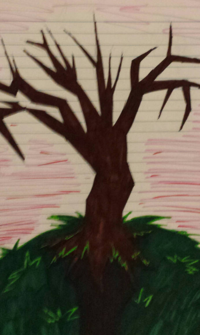 Spring Tree Sad Drawing Spring tree by SuperSaiyan67 on DeviantArt