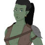 Klutzsha the half-orc