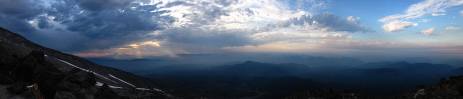 St. Helens at Dawn