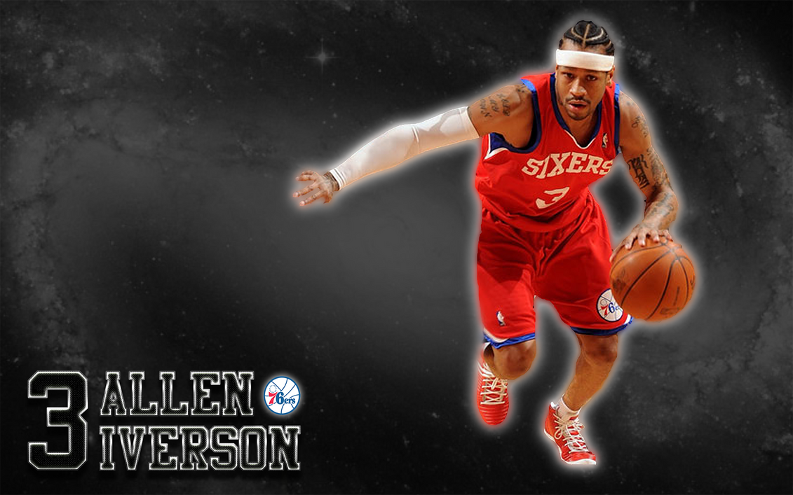 Allen Iverson (Philadelphia 76ers) Wallpaper by JaidynM