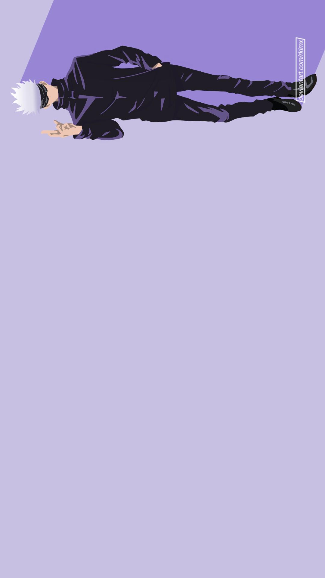 Gojou Satoru Minimalism Wallpaper Ver 1 3 By Rkimx On Deviantart