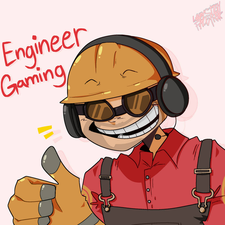 Engineer Goofy Driver Engineer TF2 Gaming redraw by lazystitchfacefreak on DeviantArt