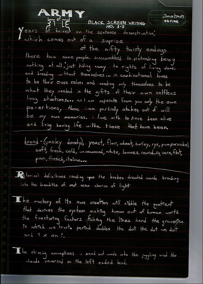 black screen writing 1 by armyofbile on DeviantArt