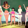 Girls in their undies