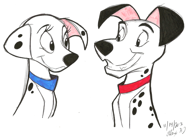 Pongo and Perdita Series Pups