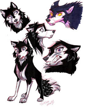 Voltron-Wolf Keith sketches