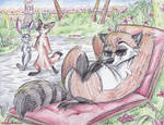 Commission-Spa Day by Stray-Sketches