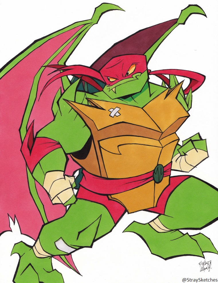 Golem Raph Rottmnt ROTTMNT - GargRaph by Stray-Sketches on DeviantArt