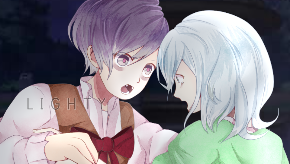 Diabolik Lovers OC - Kanato And Usagi - Child Ver.