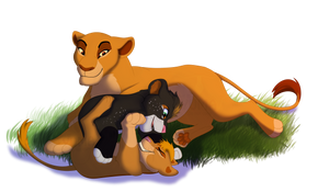 C: Grandsons at Play by Phantassel