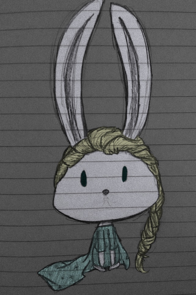 Elsa bunny by NymphadoriaKnoxx on DeviantArt