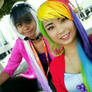 Rainbow Dash and Countess Coloratura Cosplay