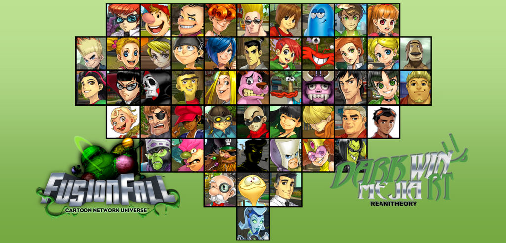 Fusionfall Designs Cartoon Network Fusion Fall By Darkwin Mejia RT by DarkwinMejiaRT on ...