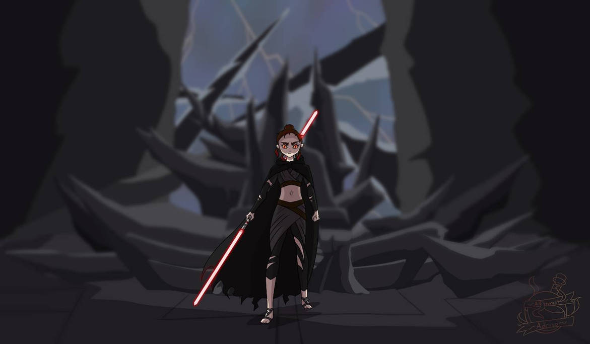 Sith Rey Animation Sith Rey at the throne of the sith by AlchemistAdriya on DeviantArt