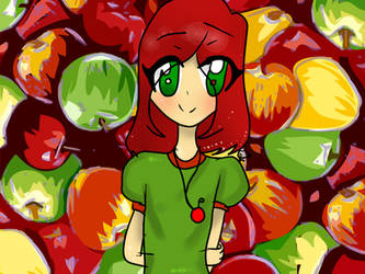 apple girl