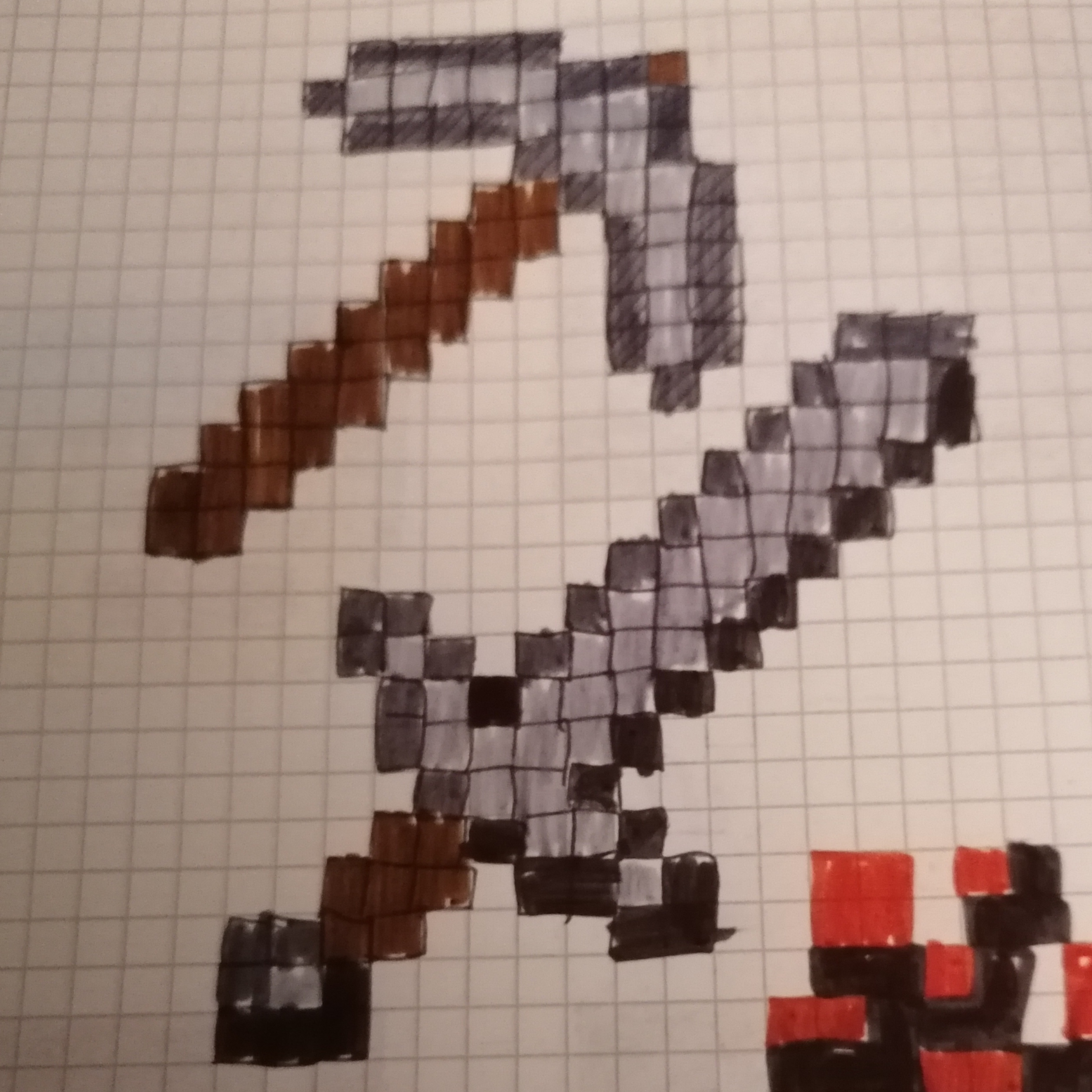 Minecraft Fall Drawing Minecraft drawing 4 by Dreieckig on DeviantArt
