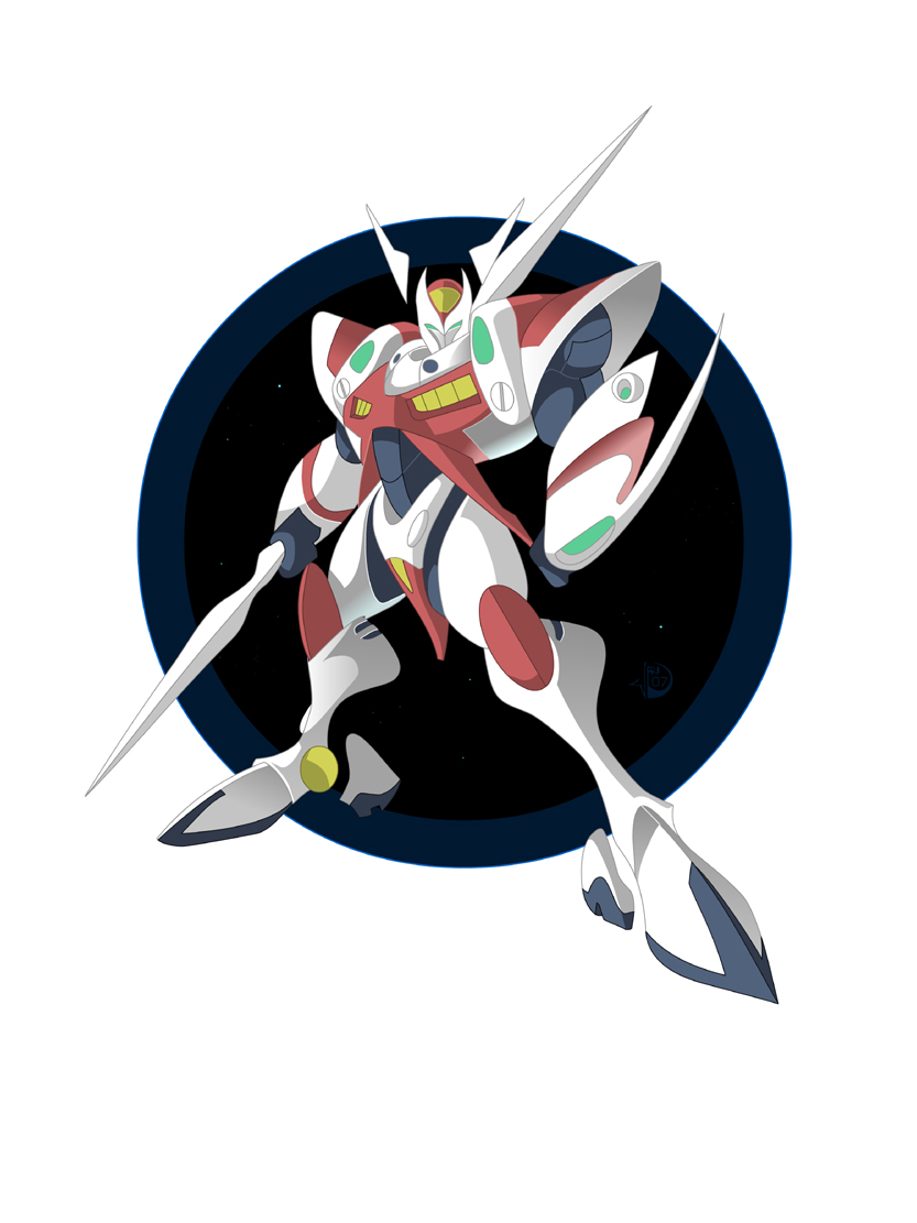 Tekkaman Blade - Crayonified