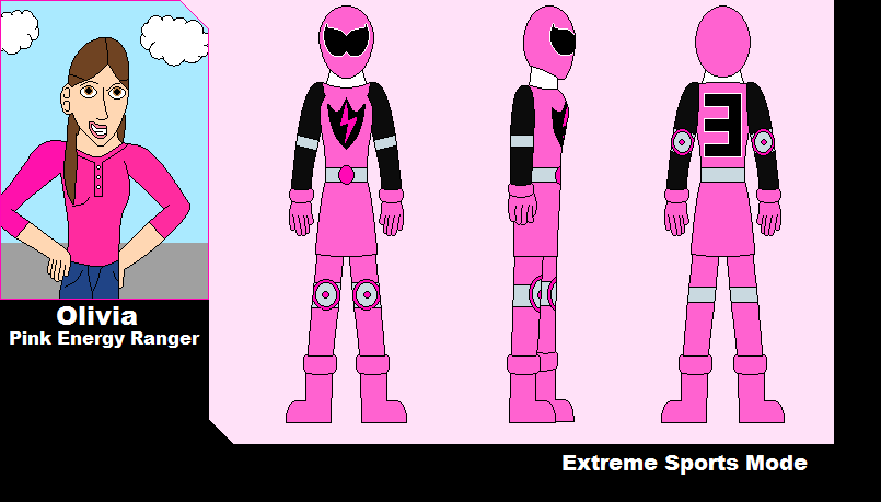 PRSE- Pink Ranger Template