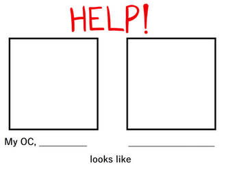 Help My OC Looks Like (Blank Template)