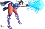 Chun-li SFII by SirWolfgang