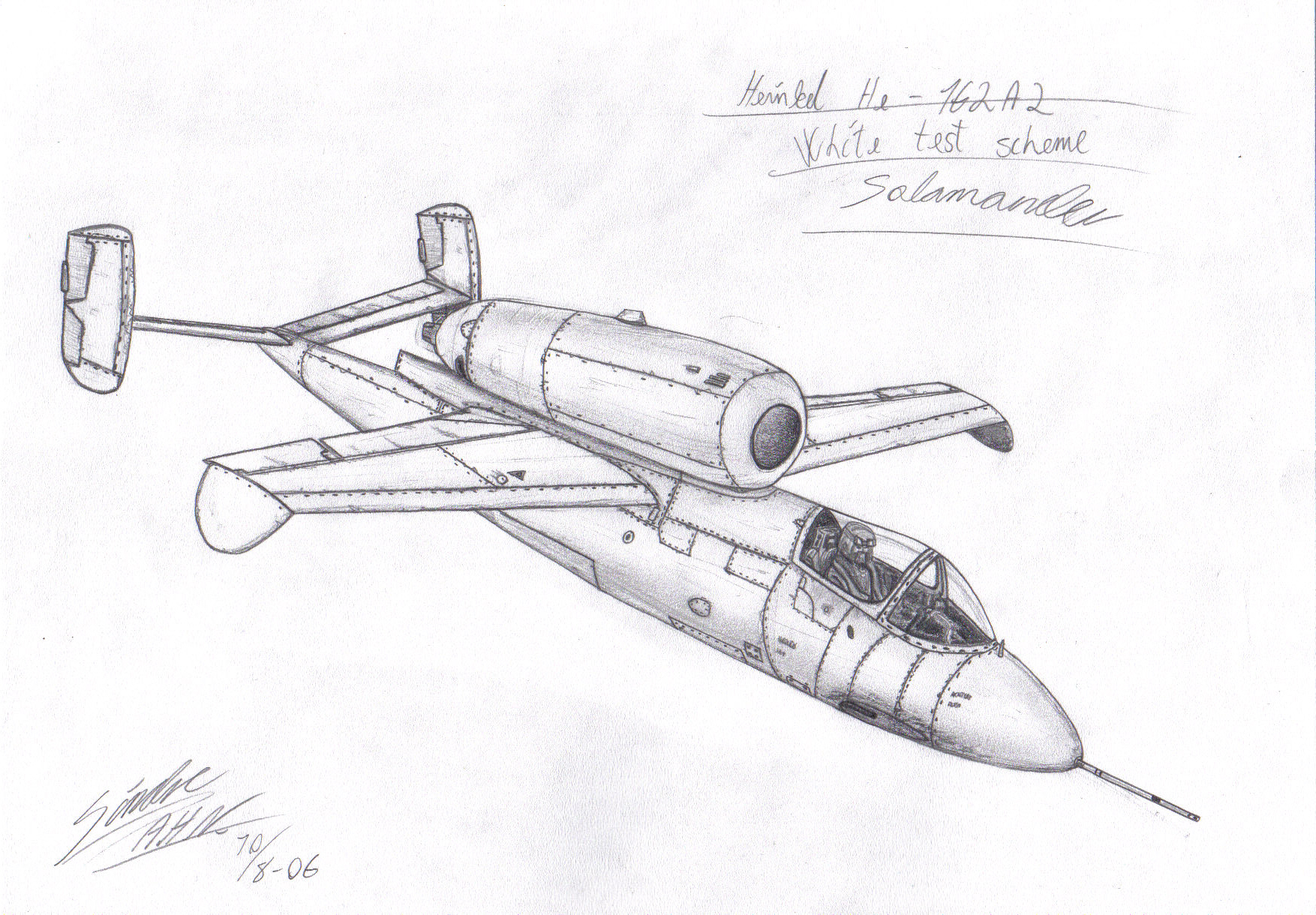 Heinkel He 162 A 2 Salamander