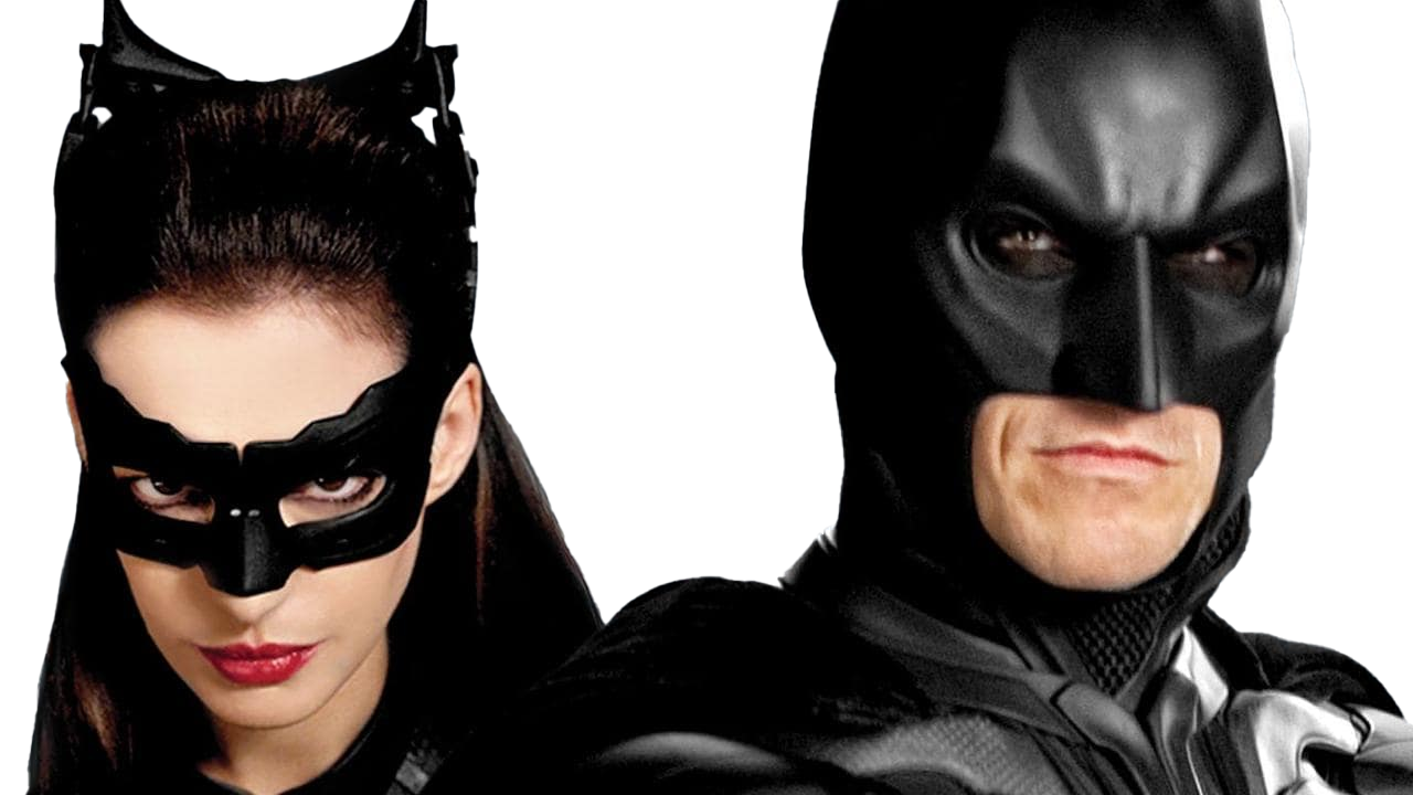 Catwoman and Batman PNG