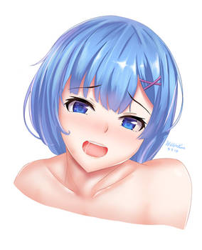 Rem portrait/wip/#soon to be finished