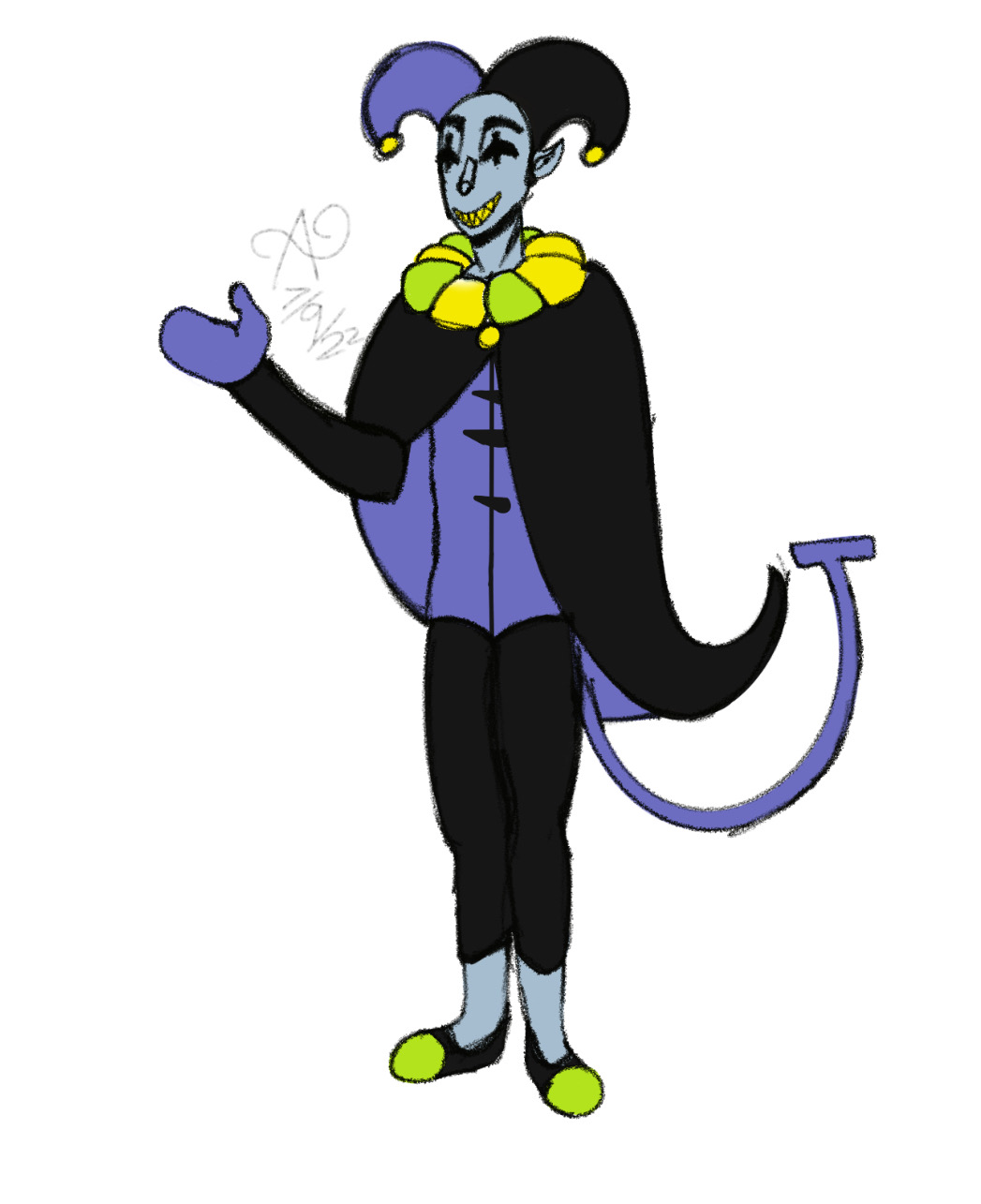 Jevil by arrowsmitharts on DeviantArt