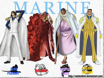 The Power Ranger (One Piece Admirals Version)