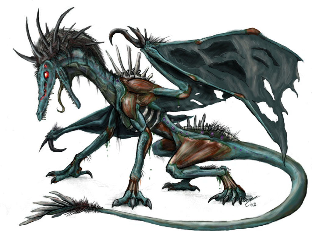 Zombie Dragon again By Delvennerim On DeviantArt zombie-dragon-again-by-delvennerim-on-deviantart