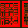 2 Chinese Seal-Style Alphabets - Simple and 9-Fold
