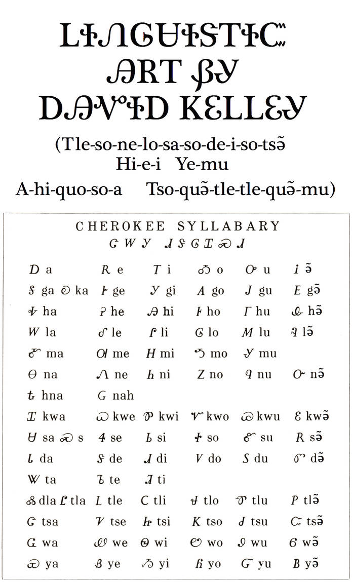 Using the Cherokee Syllabary to Write English by square-word on DeviantArt