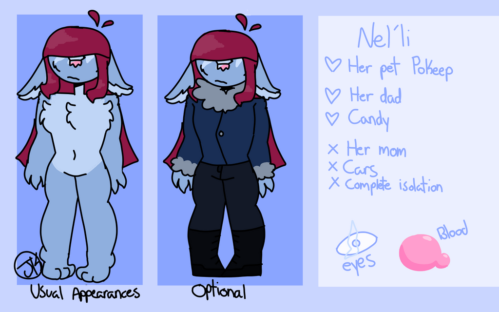 Nel'li {Updated ref} by Monarch March on DeviantArt