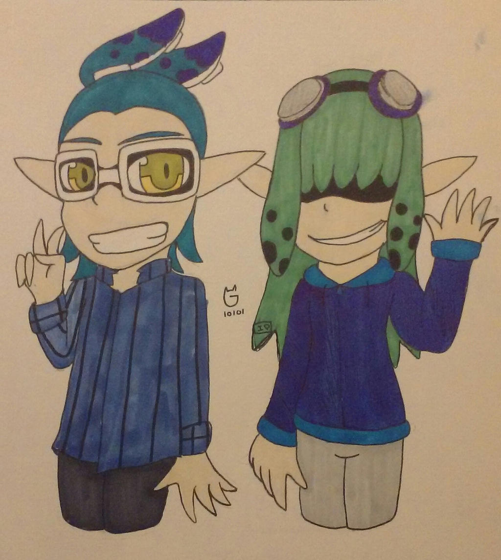 Inkling fanart by ironpuppeteree on DeviantArt
