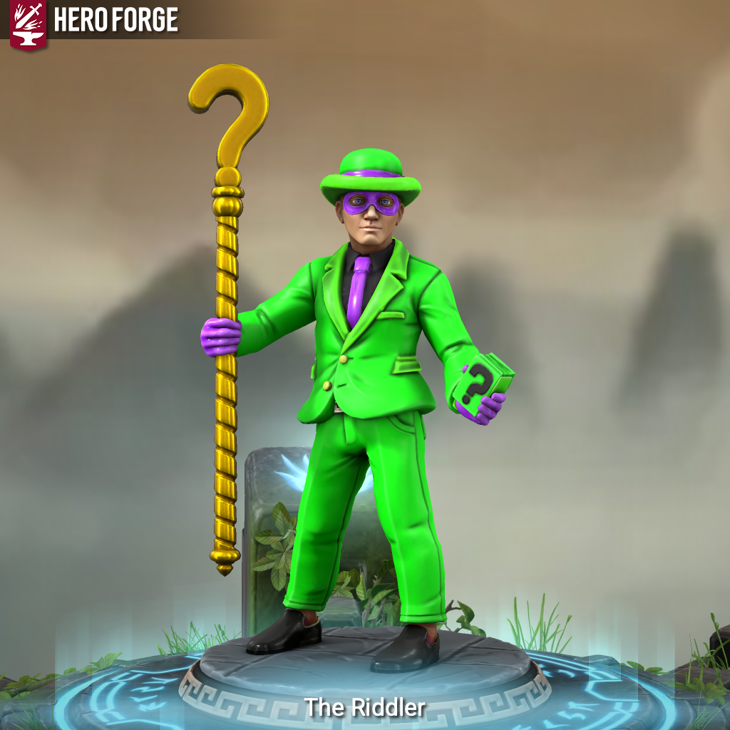 Tiddler Riddler's The Riddler by oceanmaster1999 on DeviantArt