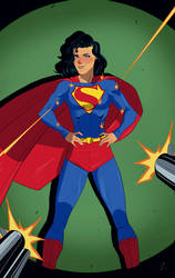 THE SUPERWOMAN FROM KRYPTON! ADVENTURES IN 1949