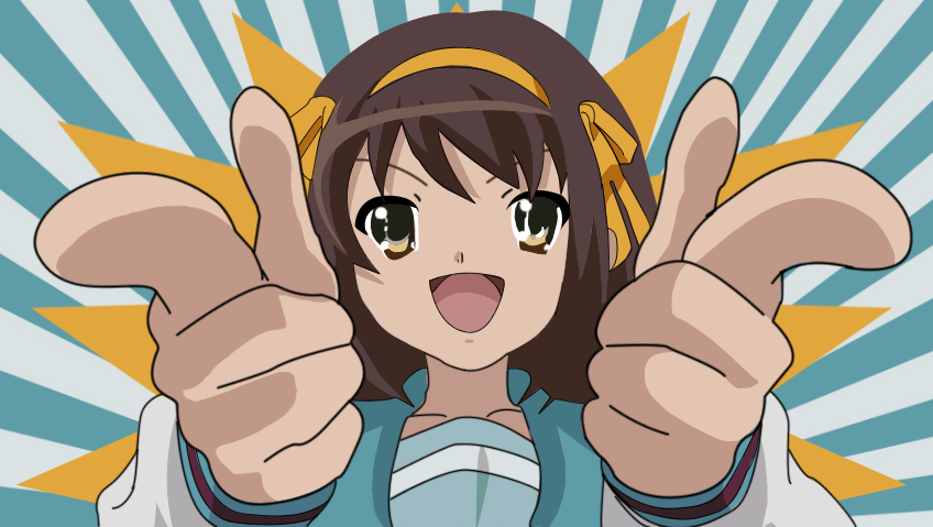 Vector Haruhi Yeah