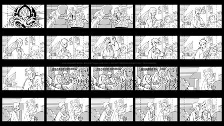 Storyboards - Char Gar 1 by joeymasonart